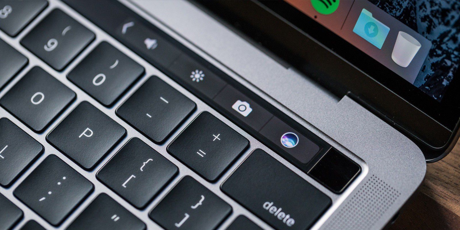 Die Touchbar ist so gestaltet, dass sie als eigene Tasten erscheinen sollen - und nicht als Display.