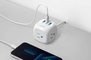 Get Anker's uber-compact power strip cube for just $15