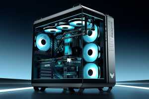 New Asus TUF dual-chamber PC case looks big and swanky