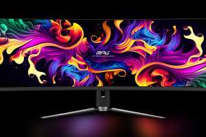 MSI's giant 49-inch OLED gaming monitor hits its all-time low price