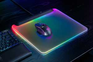 Razer's new RGB mousepad is the shiniest mousepad ever