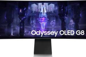 Samsung's sleek Odyssey G8 gaming monitor is 29% off right now