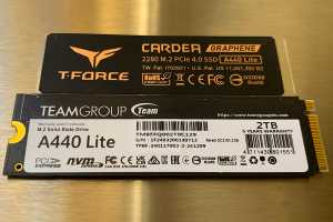 Teamgroup T-Force A440 Lite NVMe SSD review: Affordable but lackluster