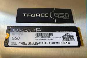 Teamgroup T-Force G50 SSD review: Fast enough and priced to move